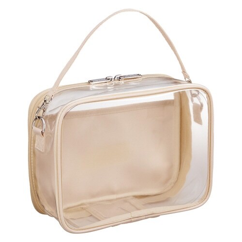 myfa デコレーションボックスポーチベージュ