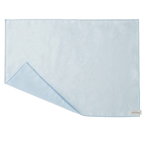 AT ハンカチ ブルー×6