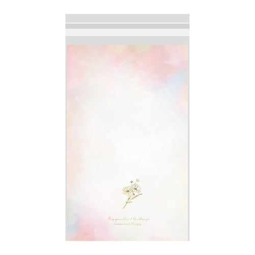 ノリ付クリアBAG ブーケ 120 ×10