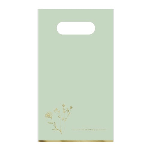 小判抜きビニールBAG フラワー×10