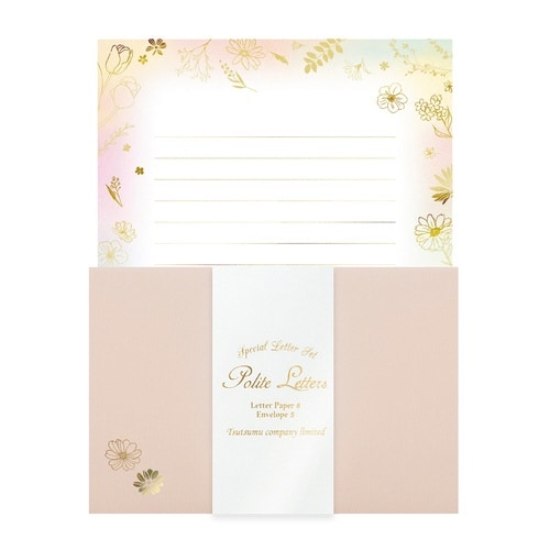 レター グラデーションフラワー×10