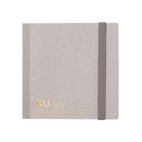 スクエアノート108mm 5mm方眼罫アイボリ×5