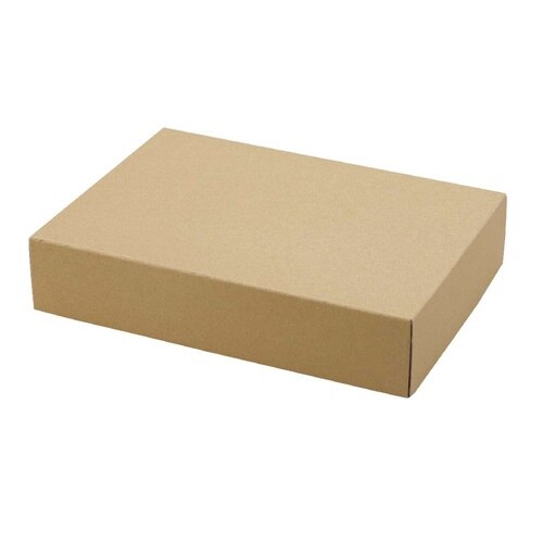 収納 フタ付きボックス Sサイズ クラフト×10