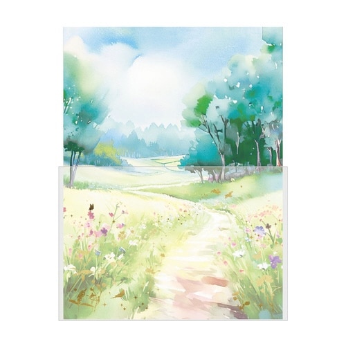 レターセット 森の散歩道×10