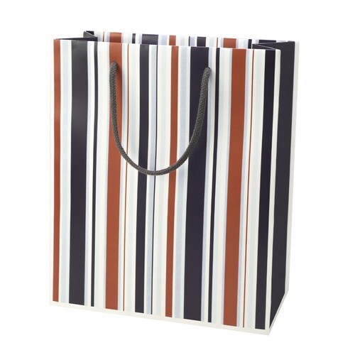 手提げバッグ紙袋ストライプ270×320 ×10