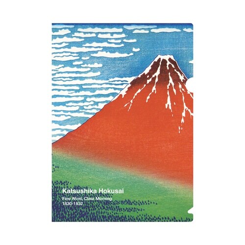 クリアホルダー A4 凱風快晴×15