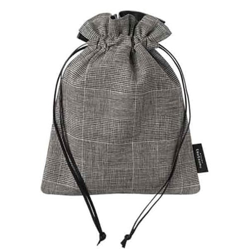 グレンチェック 巾着 Sサイズ