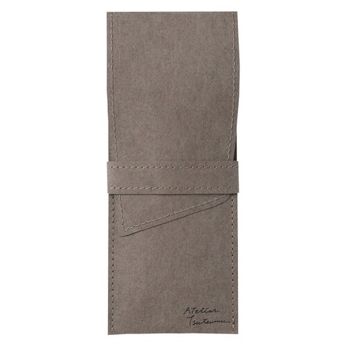 スリムペンホルダー グレー×3