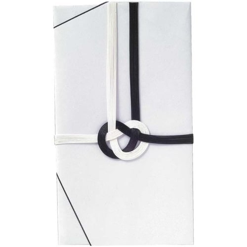 不祝儀袋 弔事 大阪折 黒白 10枚入×10