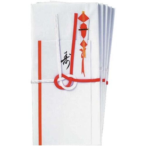 夫婦紙 赤白 表紙ナシ 5個入×6