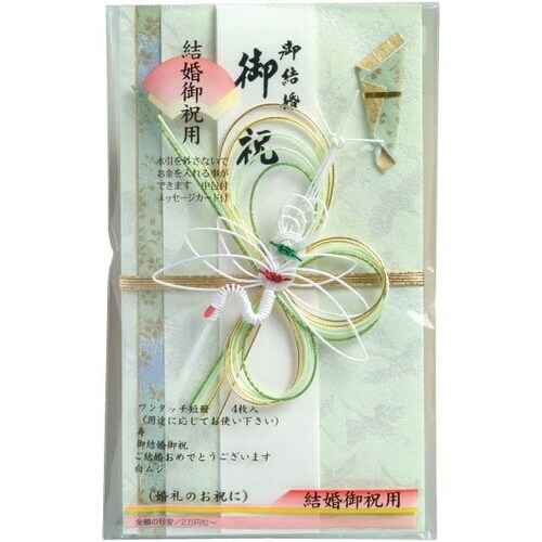 祝儀袋 舞鶴 グリーン×10