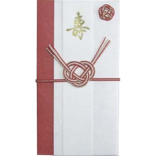 祝儀袋 創作金封 新あわじ 紅×5