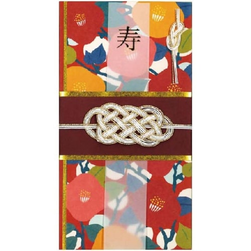 祝儀袋 和風 花椿×5