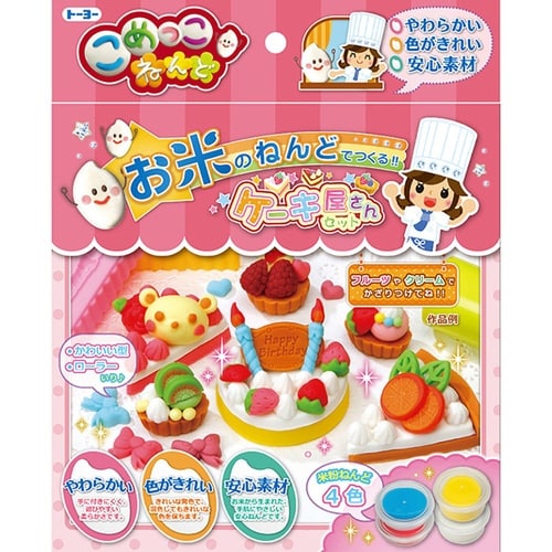 こめっこねんど/ケーキ屋さん×5