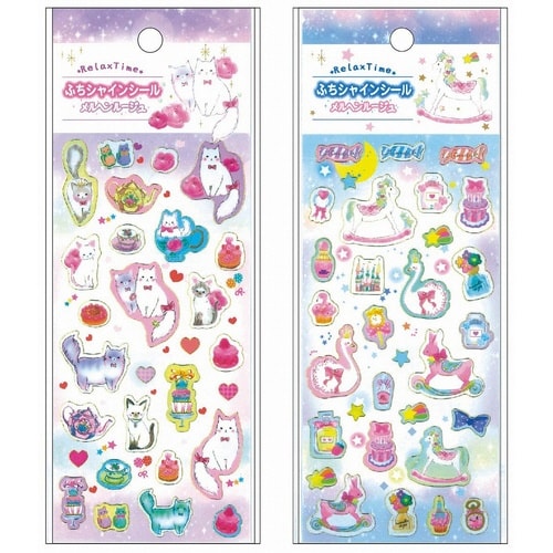 ふちシャインシール メルヘンルージュ