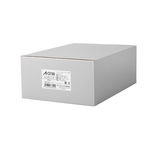 プリンタ兼用ハイグレードラベルA4 10面500枚