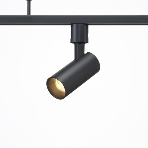 LEDスポットライト 電球色 ブラック