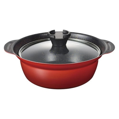 なごみ丈膳 IH対応フチ付卓上鍋21cm