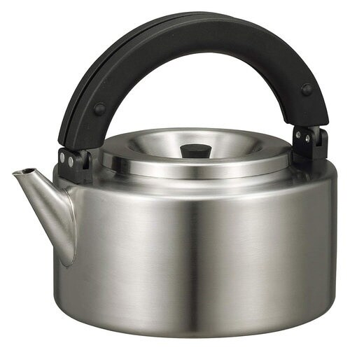 ステンレスフラットケトル