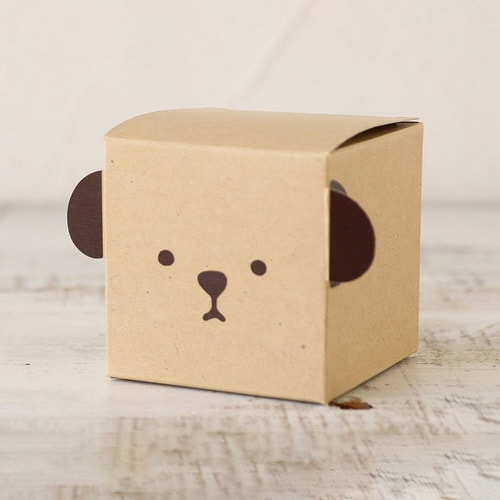 食品箱95444どうぶつギフト箱イヌクラフト