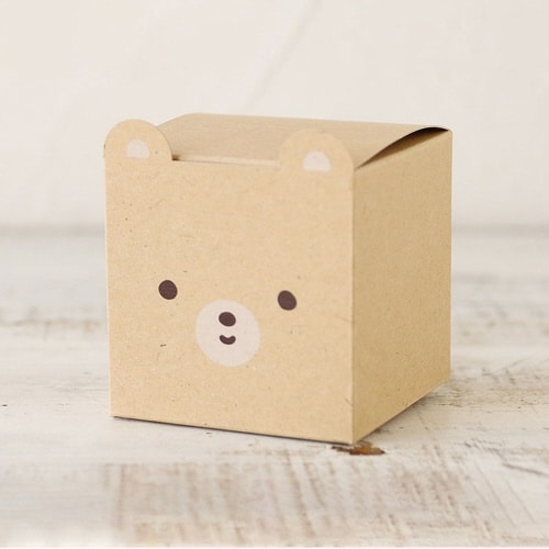 食品箱95445どうぶつギフト箱くまクラフト
