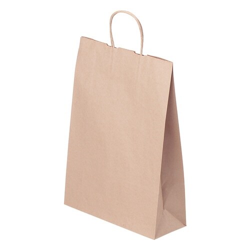 手提 紙袋 YOH−31 手提袋茶無地2号