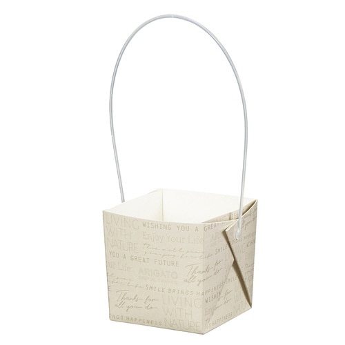 鉢袋ミルクBOXミニ74×74×80#24