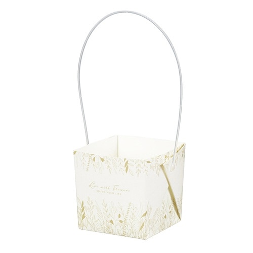 鉢袋ミルクBOXミニ74×74×80#25