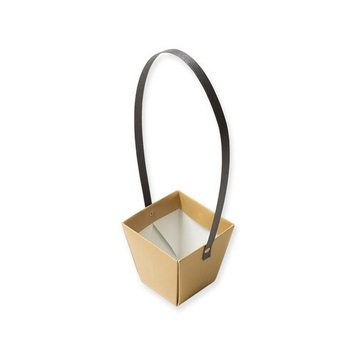 持ち手付き紙製ピーベースP−VASES−1