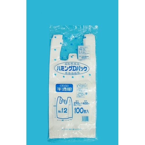 ゴミ袋 Dパック乳白半透明ポリ袋12号