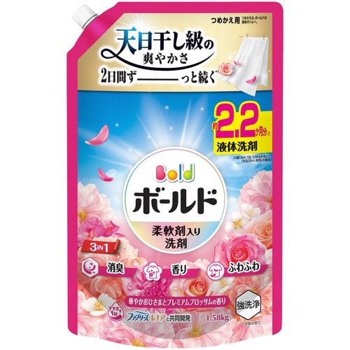 ボールドジェル Pブロッサム 替 1580g×6