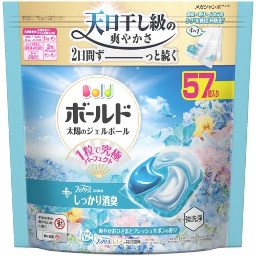 ボールドGB4D Fフラワーサボン詰替メガJ