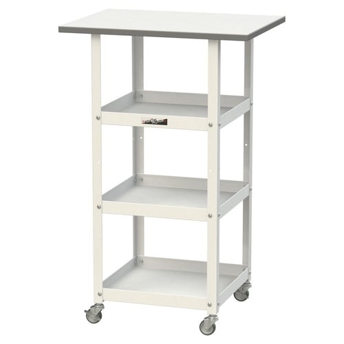 天板付きワゴン移動式HTCH−6045T3W