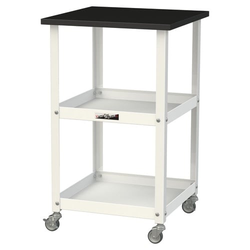 天板付きワゴン移動式LKTC−4545BKW