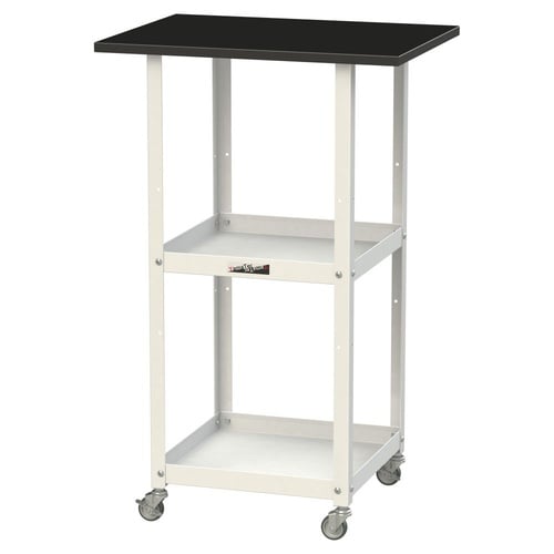 天板付きワゴン移動式LKTCH−6045BKW