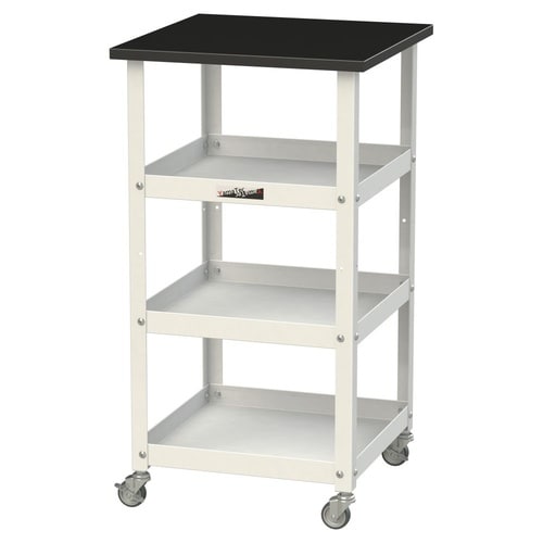 天板付きワゴン移動式LKTCM−4545T3BKW