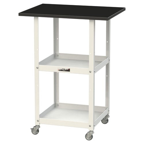 天板付きワゴン移動式LKTCM−6045BKW