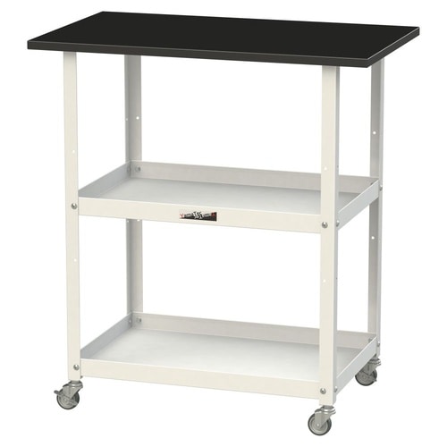 天板付きワゴン移動式LKTCM−7545BKW