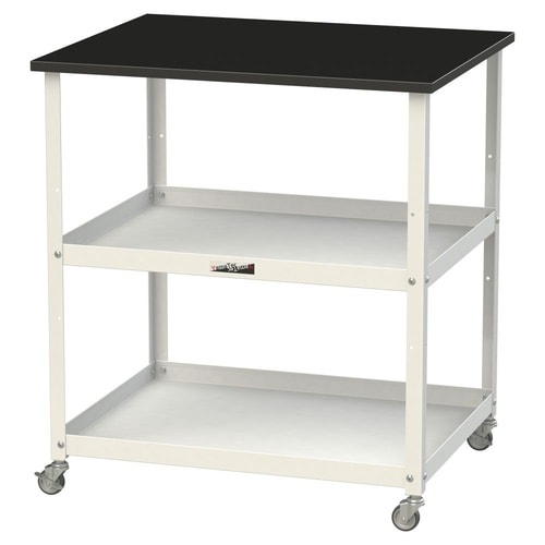 天板付きワゴン移動式LKTCM−7560BKW