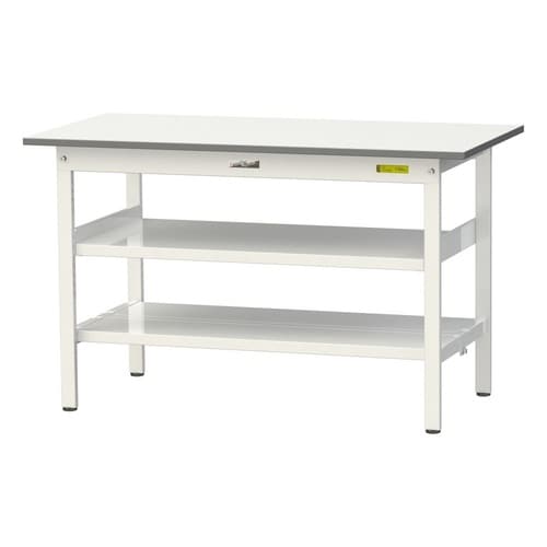 軽量作業台中棚付SUP−1260TTF−WW