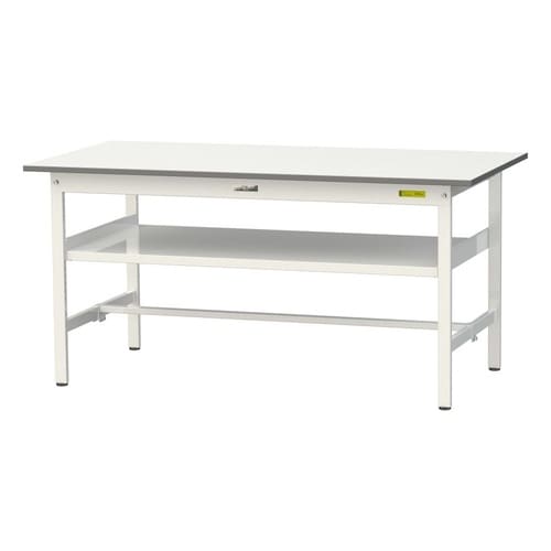 軽量作業台中棚付SUP−1575F−WW