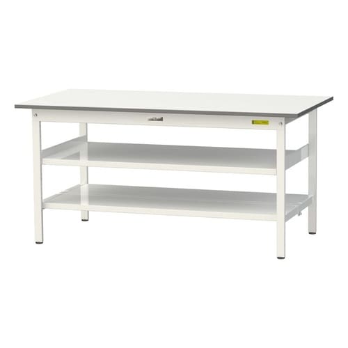 軽量作業台中棚付SUP−1575TTF−WW