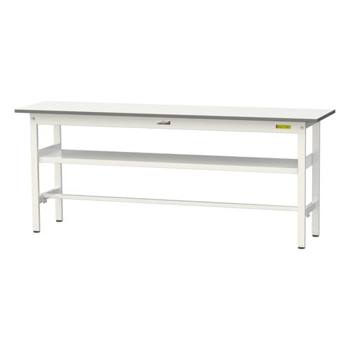 軽量作業台中棚付SUP−1845F−WW