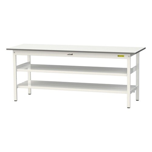軽量作業台中棚付SUP−1860TTF−WW