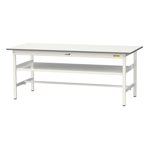 軽量作業台中棚付SUP−1875F−WW