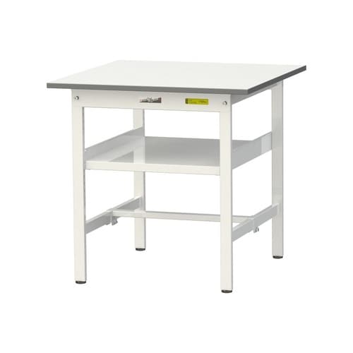 軽量作業台中棚付SUP−775F−WW