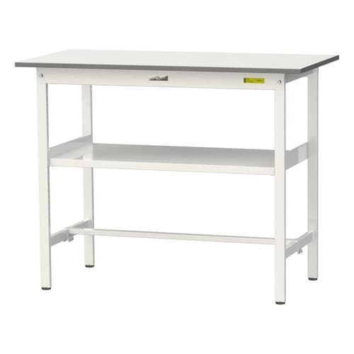 軽量作業台中棚付SUPH−1260F−WW