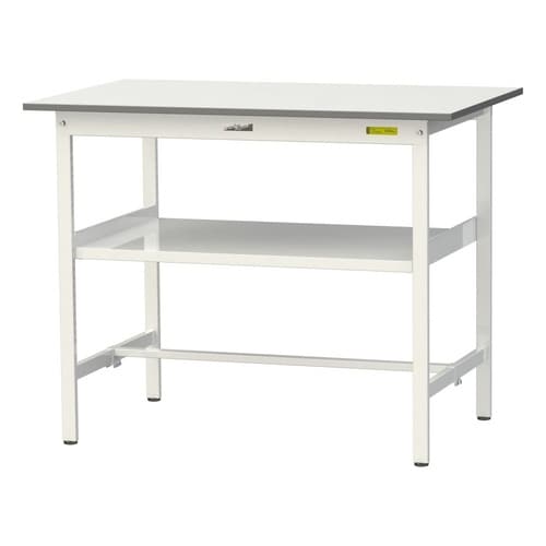 軽量作業台中棚付SUPH−1275F−WW