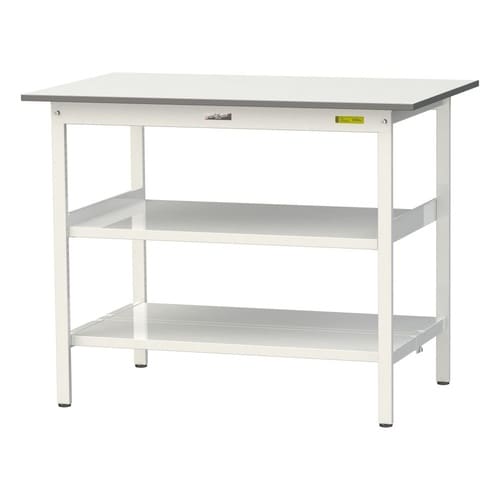 軽量作業台中棚付SUPH−1275TTF−WW