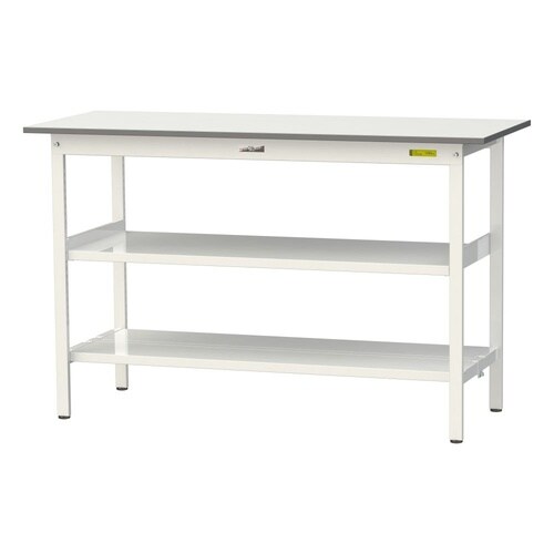 軽量作業台中棚付SUPH−1560TTF−WW